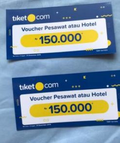 [TERMURAH] Voucher Tiket.com Pesawat & Hotel Domestik / Internasional