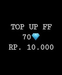 TOP UP 70DM FF TERMURAH