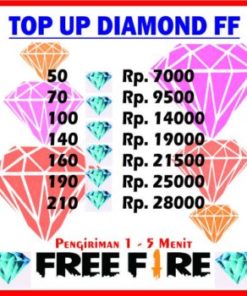 Top up diamond free fire termurah