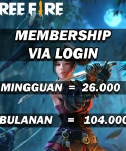 MEMBERSHIP FREE FIRE VIA LOGIN