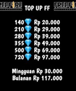 [FF] TOP UP DIAMON FF MURAH DAN AMAN