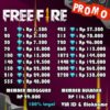 TOPUP FREE FIRE Via ID