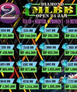 TOPUP diamond mobile legend murah ( Nominal 2 )