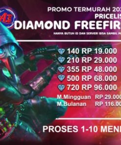 [PROMO] Topup Diamond FF murah #3