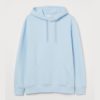 H&M hoodie light blue