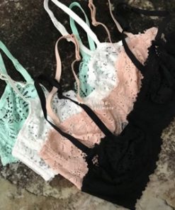 & OTHER STORIES / H&M Allover Lace Tumblr Bralette Tshirt Wired Unpadded Home Bra Tanpa Pad Wireless
