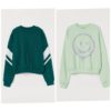 h&m sweater green