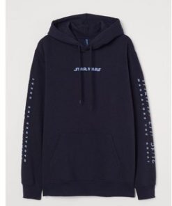 H&M HOODIE STARWARS NAVY