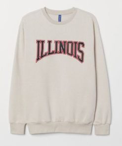 H&M CREWNECK ILLINOIS ORIGINAL