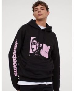 H&M HOODIE ARIANA GRANDE ORIGINAL