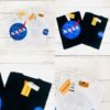 KAOS NASA H&M - FULL TAG LOGO MIRROR ORIGINAL