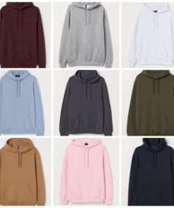 HOODIE H&M BASIC FULLTAG