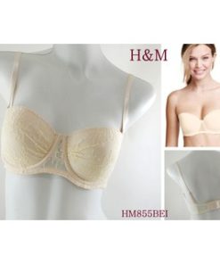 TERMURAH!! BRA LACE H&M, HALF CUP, BERKAWAT , BUSA SEDANG HM855BEI