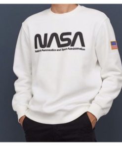 H&M NASA ORIGINAL BLACK NAVY WHITE GREY FULL TAG CREWNECK SWEATSHIRT SWEATER HNM NEW