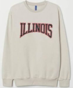 CREWNECK H&M ILLINOIS ORIGINAL