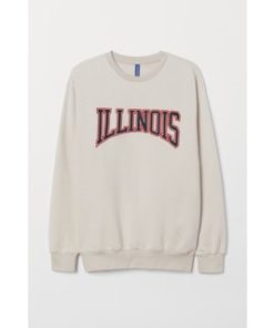 CREWNECK H&M ILLINOIS ORIGINAL