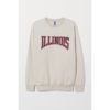 H&M CREWNECK ILLINOIS ORIGINAL