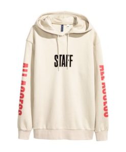 H&M HOODIE STAFF PURPOSE TOUR ORIGNAL