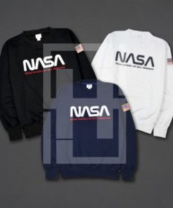 Sweater Crewneck NASA  H&M Script