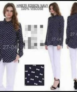 BLOUSE H&M MOTIF BUNGA