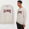 CREWNECK HNM|H&M ILLINOIS ORIGINAL