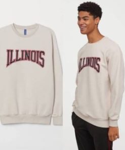 CREWNECK HNM|H&M ILLINOIS ORIGINAL