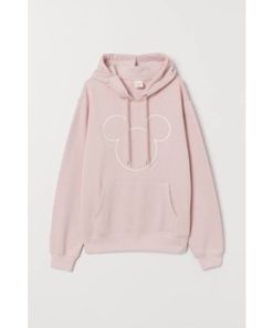 HOODIE HNM|H&M MICKEY MOUSE PINK ORIGINAL