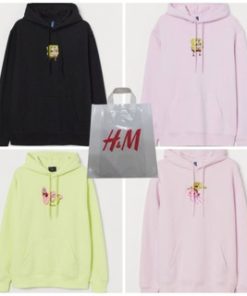 (COD) HOODIE H&M SPONGEBOB/PATRICK