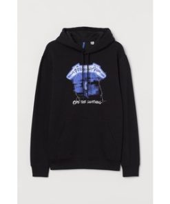 HOODIE HNM|H&M METALLICA LIGHTNING ORIGINAL