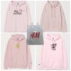 (COD) HOODIE H&M PINK PANTHER/MICKY GRAPHIC