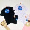 ( BISA COD ) KAOS NASA H&M - FULL TAG LOGO MIRROR ORIGINAL