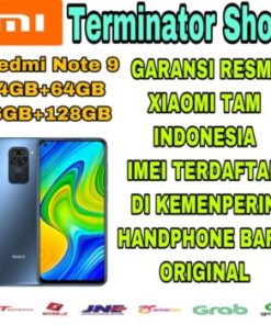 Xiaomi Redmi Note 9 6/128 dan 4/64 RAM 6Gb RAM 8Gb ROM 128Gb ROM 64Gb New Garansi Resmi