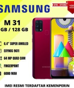 SAMSUNG M31 6/128 GB 100% ORIGINAL GARANSI RESMI SEIN