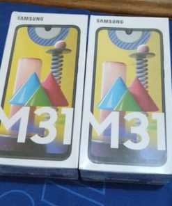 Samsung M31 6/128 Garansi Resmi - Hitam&Biru