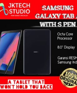 Samsung Galaxy Tab A With S Pen 3/32GB Black Gray 2019 8" SM-P205 RESMI