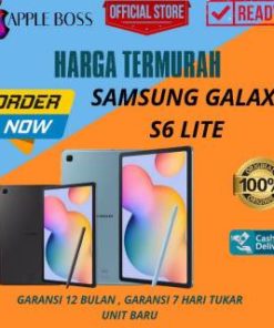 TABLET SAMSUNG GALAXY TAB S6 LITE 4/128GB - 4/64GB  RAM 4GB INTERNAL 128GB/64Gb - Garansi 1 Tahun