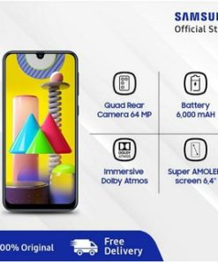 Samsung Galaxy M31 Smartphone RAM 6 GB ROM 128 GB Garansi Resmi SEIN