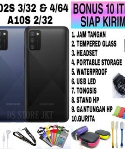 (SEGEL/NO REPACK) Handphone Samsung A10s & A02S 3/32 GB 4/64 GB - Garansi Resmi 1 Tahun