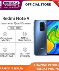 Xiaomi Redmi Note 9 4/64 GB Garansi Resmi Original Segel