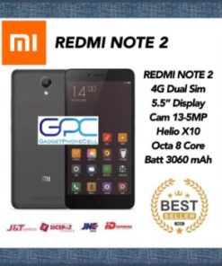 [Baru] "Xiaomi Redmi Note 2 32GB&16GB ROM 2GB RAM 4G LTE Mediatek Helio | Handphone HP Note 2 Xiaomi