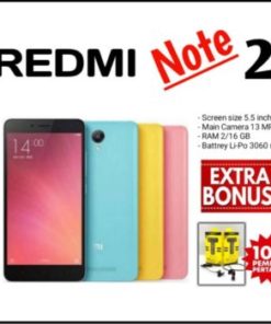 XIAOMI REDMI NOTE 2 RAM 2/16GB (BONUS Handsfree Bluetooth)