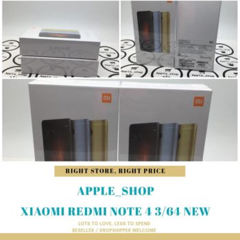 Harga Xiaomi Redmi Note 4 3/64 Ram 3gb Rom 64gb New gratis ...