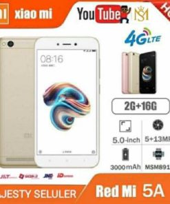 [Baru] "Xiaomi Redmi 5A 2GB RAM 16GB ROM | HP Handphone Xiaomi 5A 2/16 SnapDragon 425 New Bergaransi