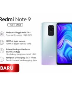 REDMI NOTE 9 4/64 GARANSI RESMI