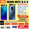 REDMI NOTE 8 & 9 4/64 , 6/128 & REDMI 9 4/64 & 3/32 ,Redmi 8 4/64 GARANSI RESMI TAM