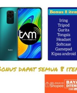 Redmi Note 9 Ram 4/64GB & 6/128GB NEW Garansi resmi 1 tahun