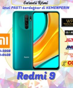 Redmi 9 3GB+32GB 4GB+64GB Garansi Resmi