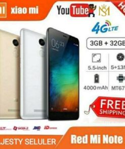 [Baru] "Xiaomi Redmi Note 3 3GB RAM 32GB ROM | HP Xiaomi Note 3 3/32 New Bnib Imei Aman 4G LTE 13MP