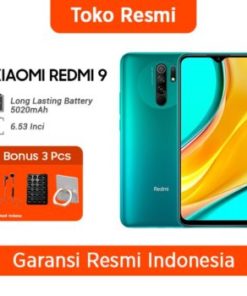 Xiaomi Redmi 9, 3/32GB & 4/64GB, Garansi Resmi 1 Tahun NEW BNIB