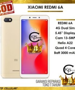 Xiaomi Redmi 6A 16GB - RAM 2GB Redmi 6 A OS 8 Oreo - 9 Pie NEW Garansi Black Grey Blue Gold Rose